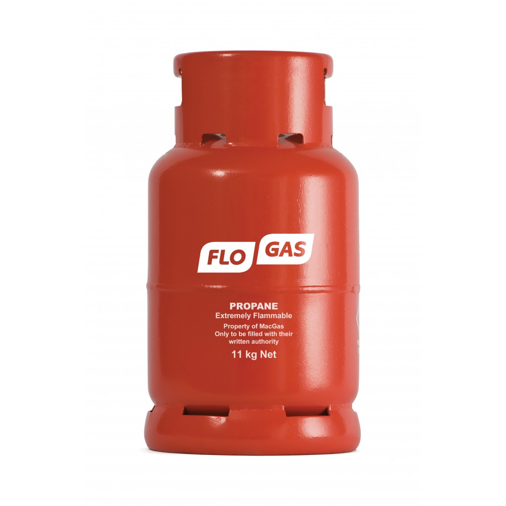 FloGas 11Kg Propane Gas Bottle FULL Calor Replacement No Empty Required 