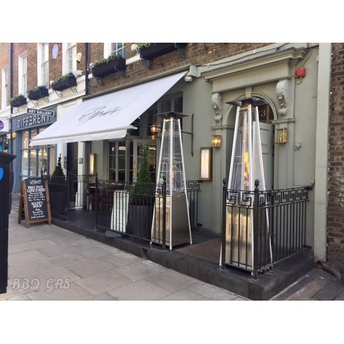 Real Flame Pyramid Patio Heater Outdoor 13kw