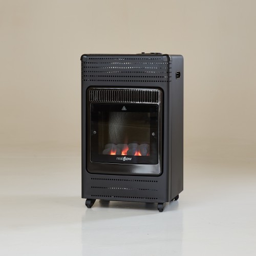 WarmGlow Living Flame Gas Heater | Portable Indoor Gas Heater